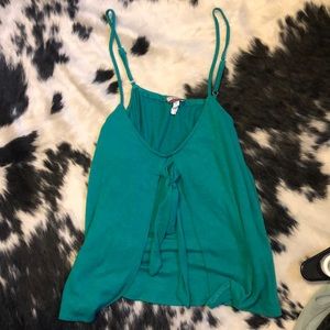 Turquoise Tank top